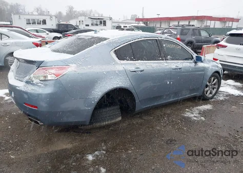 2012 Acura Tl 3.5 из США, поврежденный, VIN 19UUA8F58CA015510